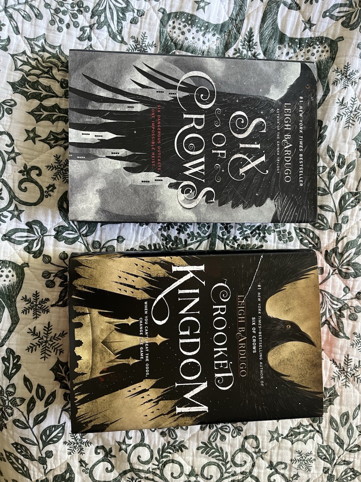 Six Of Crows & Crooked Kingdom Colored Edges First Edition Hardcover Duology ￼