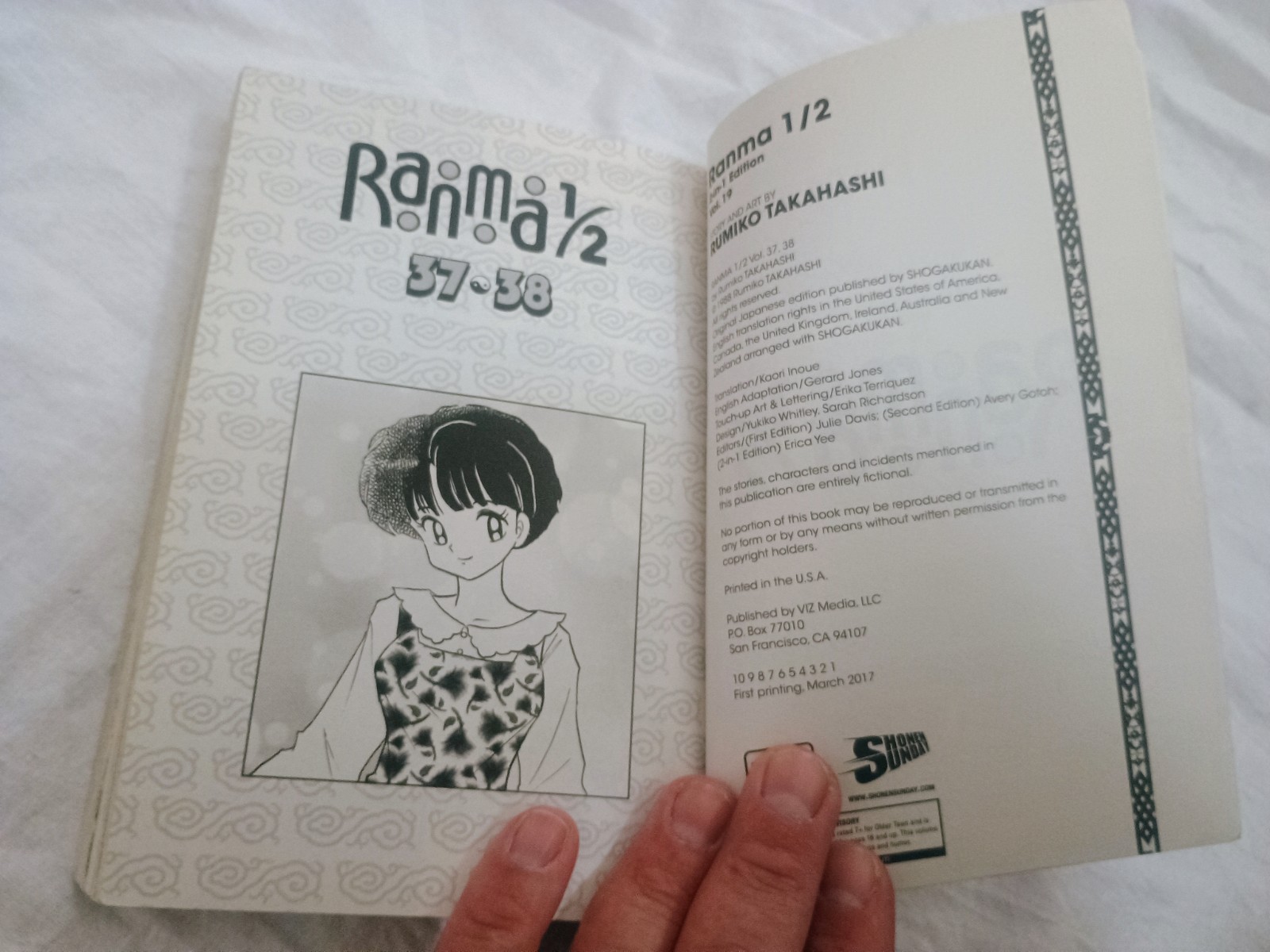 Ranma 1/2 (2-in-1 Edition) Vols 18 & 19 (35, 36 & 37, 38) by Rumiko Takahashi