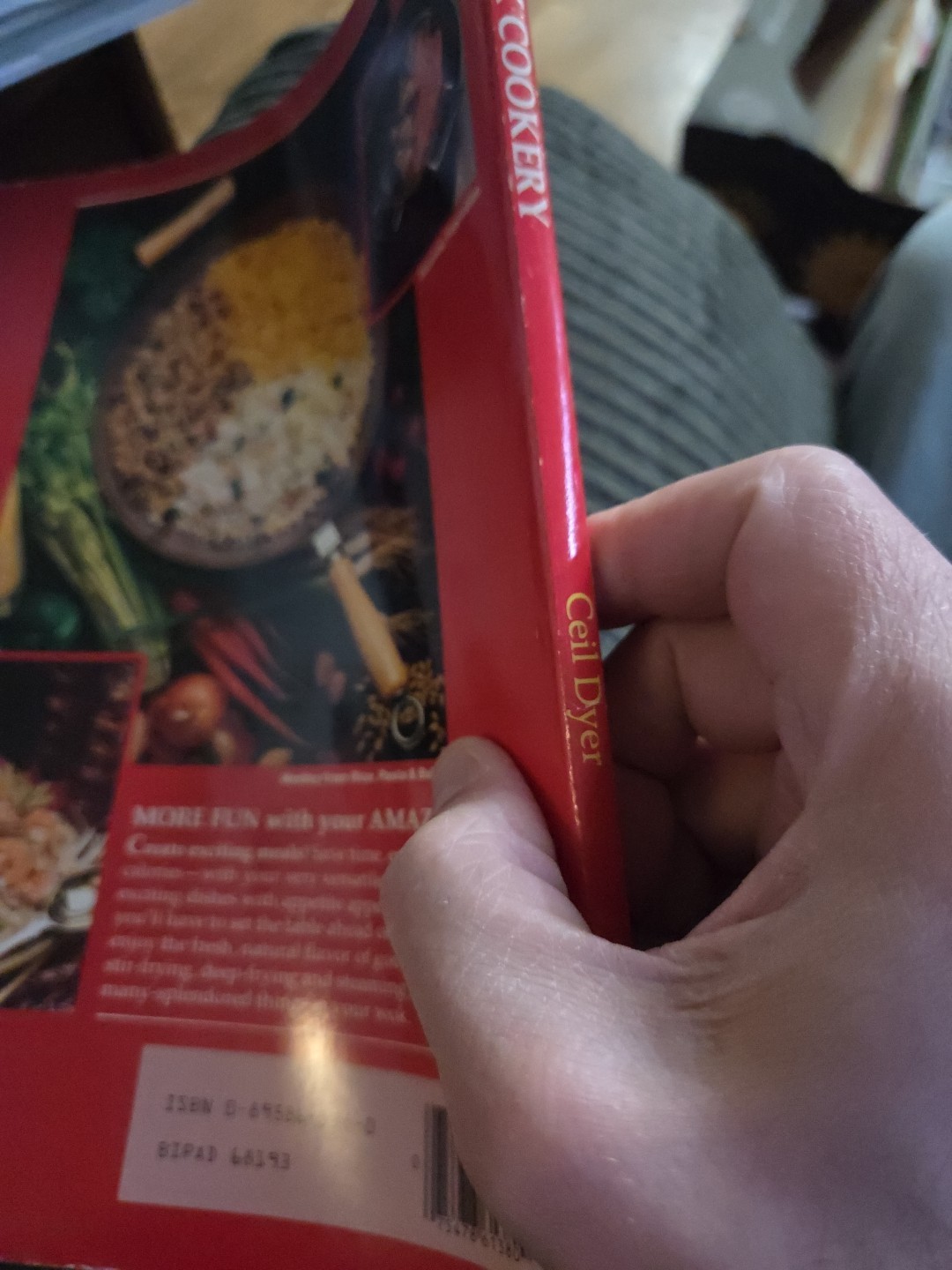 More Wok Cookery 1982 Softback Ceil Dyer – Like New