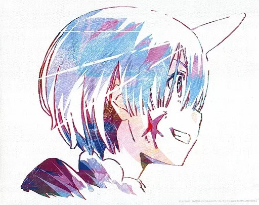 Re:Zero Ani-Art Canvas Art Rem Vol.2 10.7×8.7in Original Illustration Board
