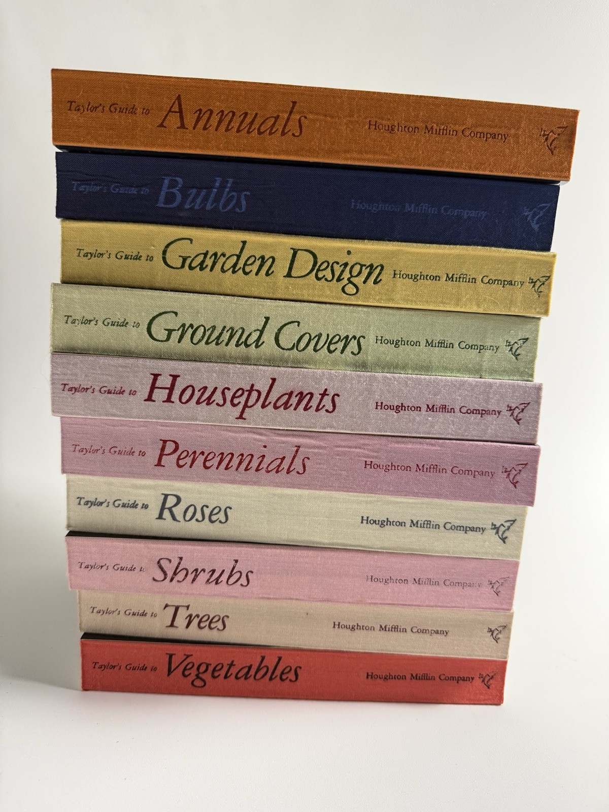 Taylor’s Guide to Gardening Set (10) Houghton Mifflin Annuals Trees Vegetables