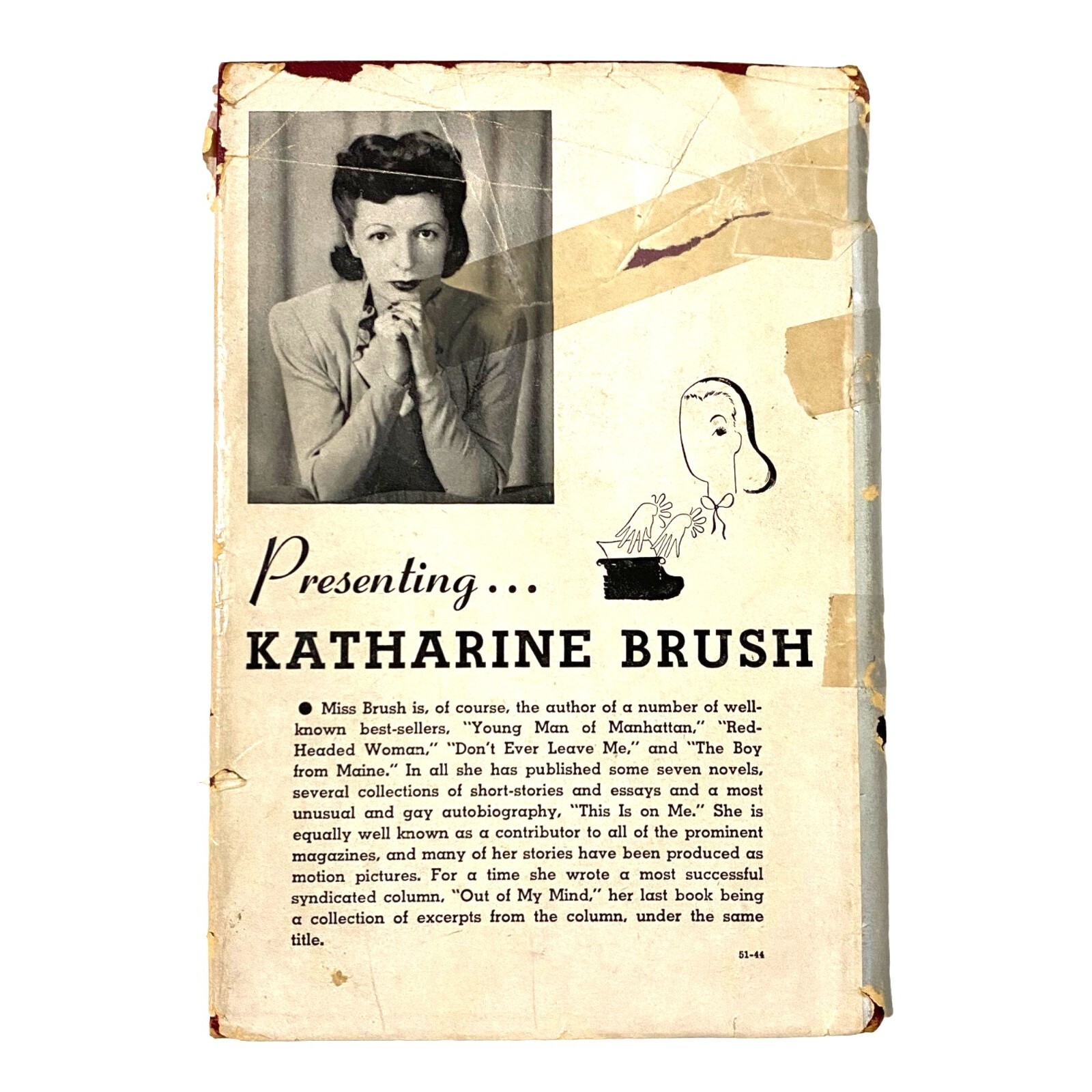 This Man and This Woman Hardcover Katharine Brush Vintage Book Compilation