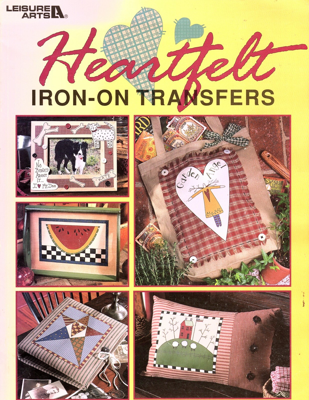 Leisure Arts Heartfelt Iron On Transfers Complete