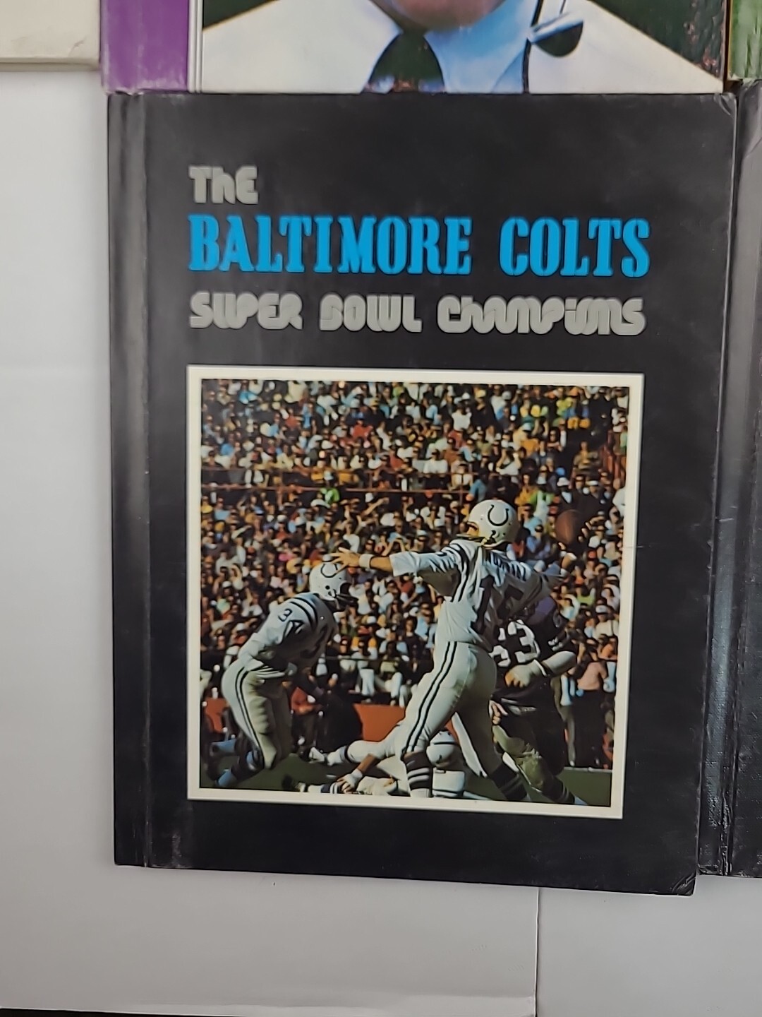 Vintage Sports Books Lot MLB NFL Muhammad Ali Johnny Unitas Superstar Superbowl