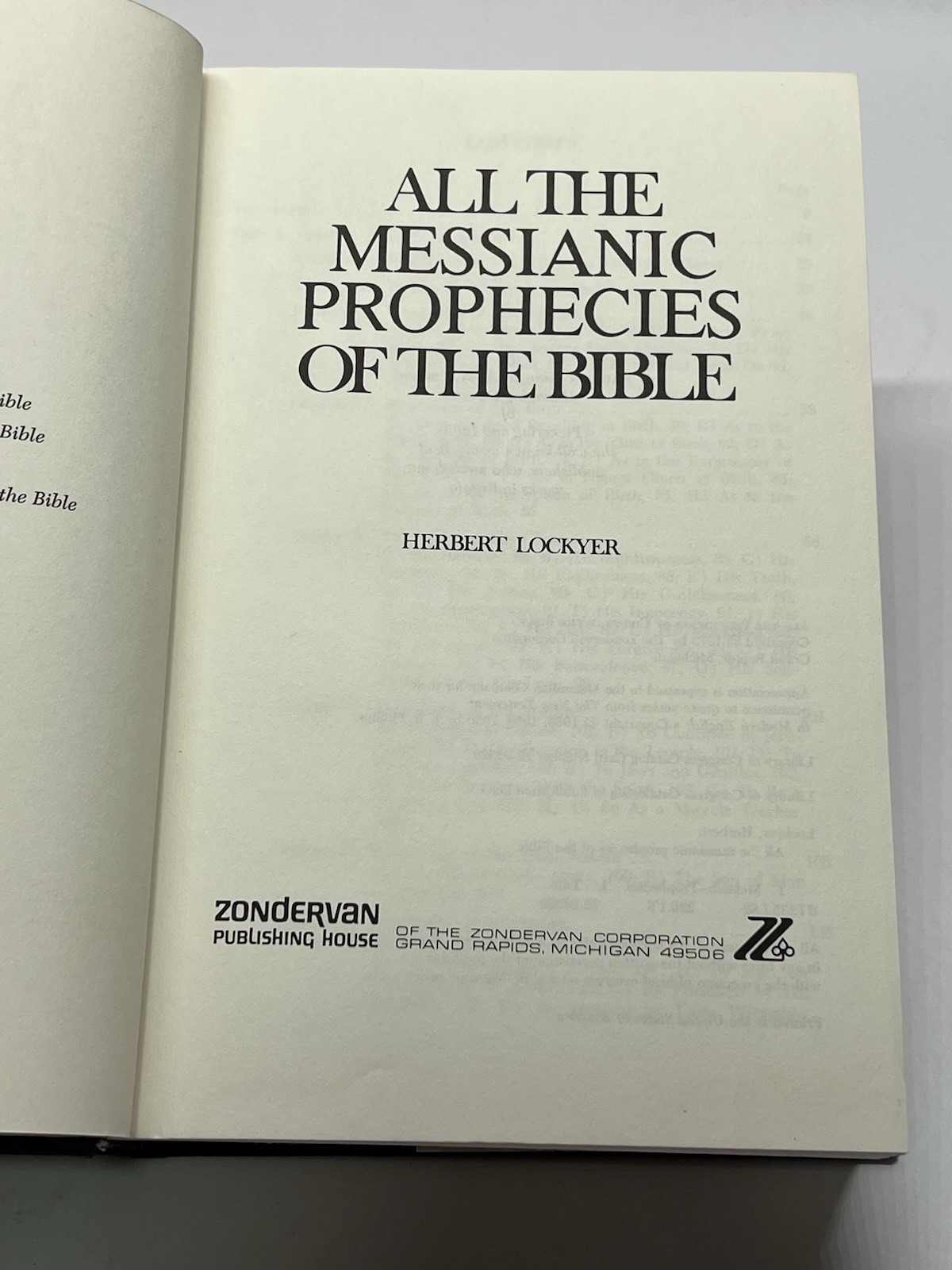 All the Messianic Prophecies of the Bible by Herbert Lockyer