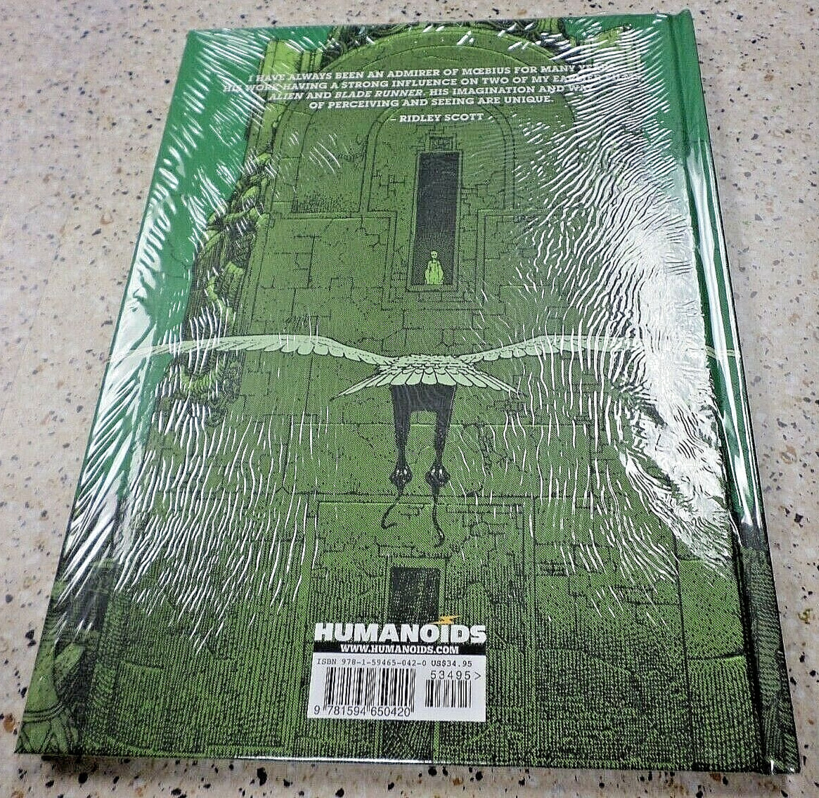 ==THE EYES OF THE CAT,MOEBIUS & JODOROWSKY,GRAPHIC NOVEL,HARDBACK,YELLOW EDITION