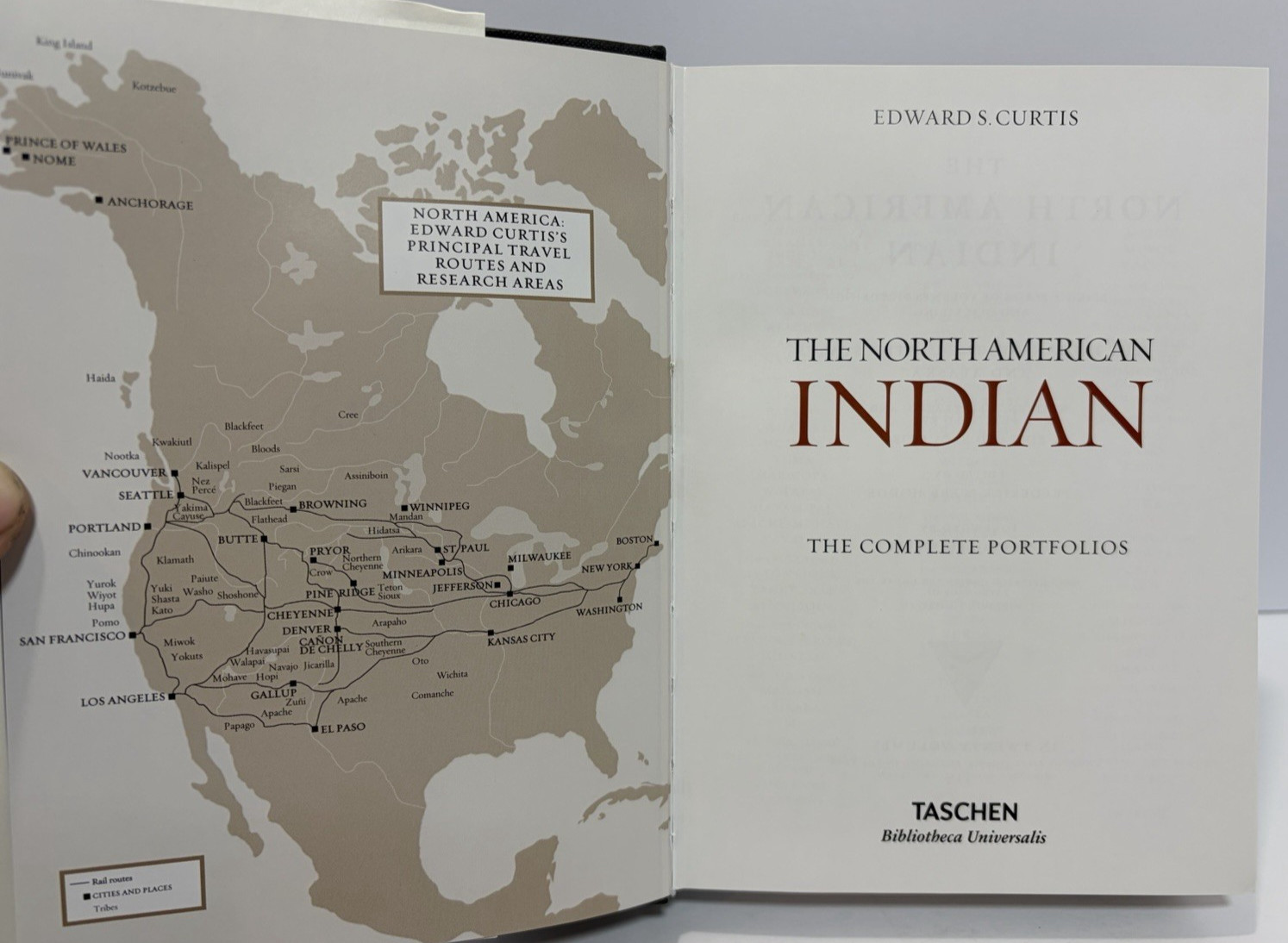 2020 „The North American Indian: The Complete Portfolios“ by Edward S. Curtis