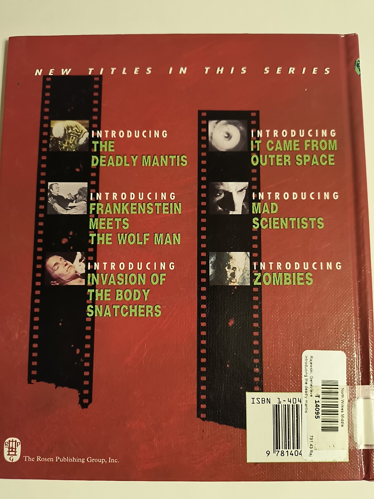 Famous Movie Monsters „Introducing“ Series Lot of 5 *See Description*