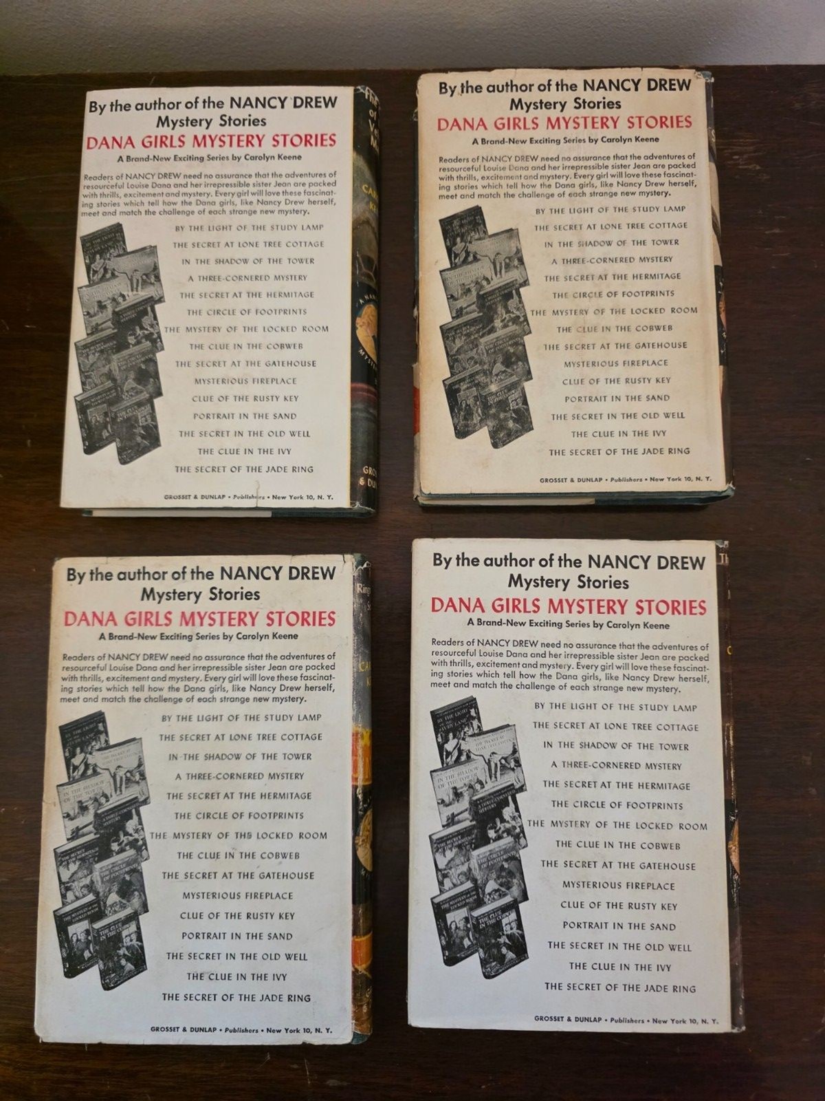 COMPLETE SET ALL 32 NANCY DREW MYSTERY STORIES in HARDCOVER w/DUST JACKETS