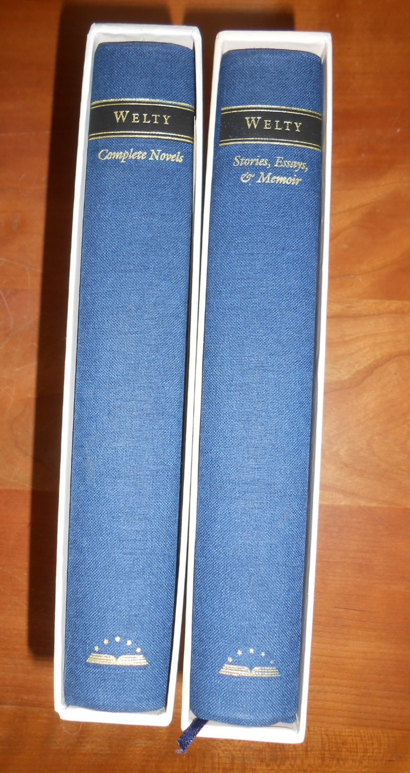 Library Of America EUDORA WELTY 2 Vol Set 1st printings 1 LOA insert- HC/SC LN