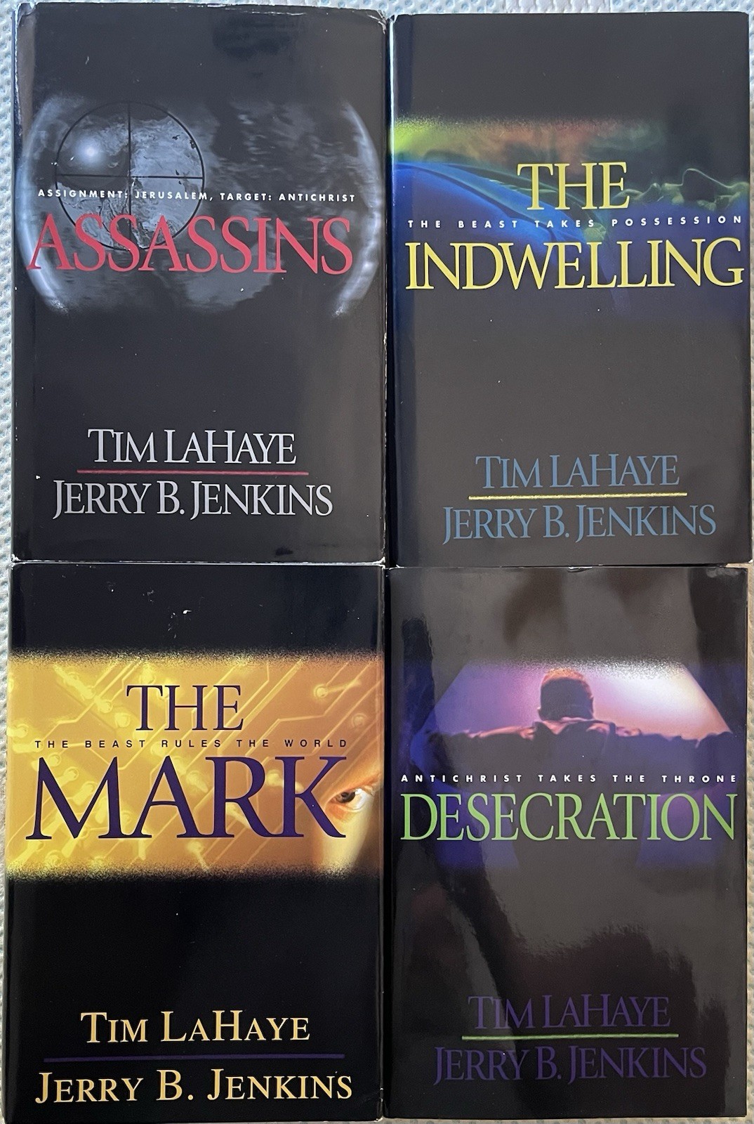 Tim LaHaye & Jerry B. Jenkins Left Behind Series Hardcover Book Club Editions