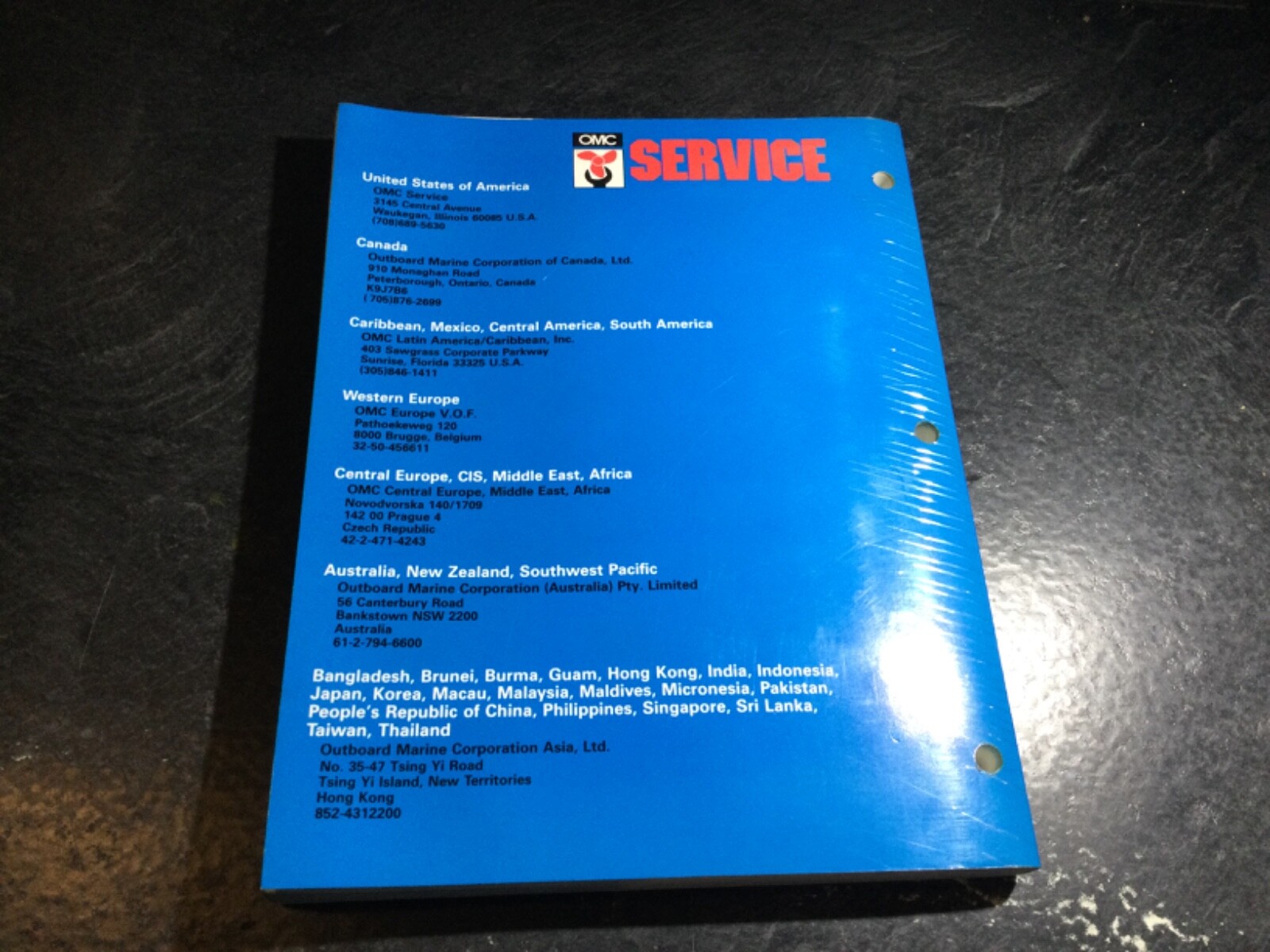 1994 Johnson & Evinrude 150 150C 175 HP V6 Outboard Service Manual 60° V #500611