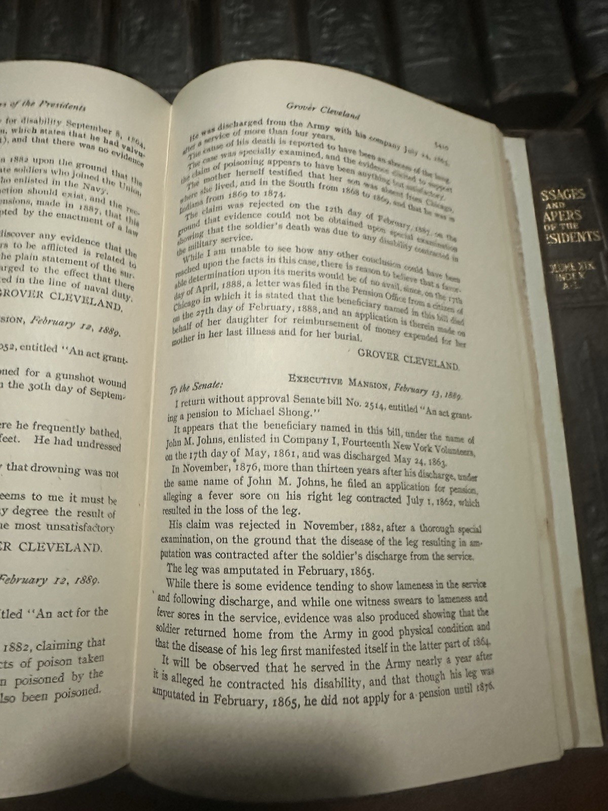 Complete Set 1-20 Hardcover Compilation of Messages and Papers of the Presidents