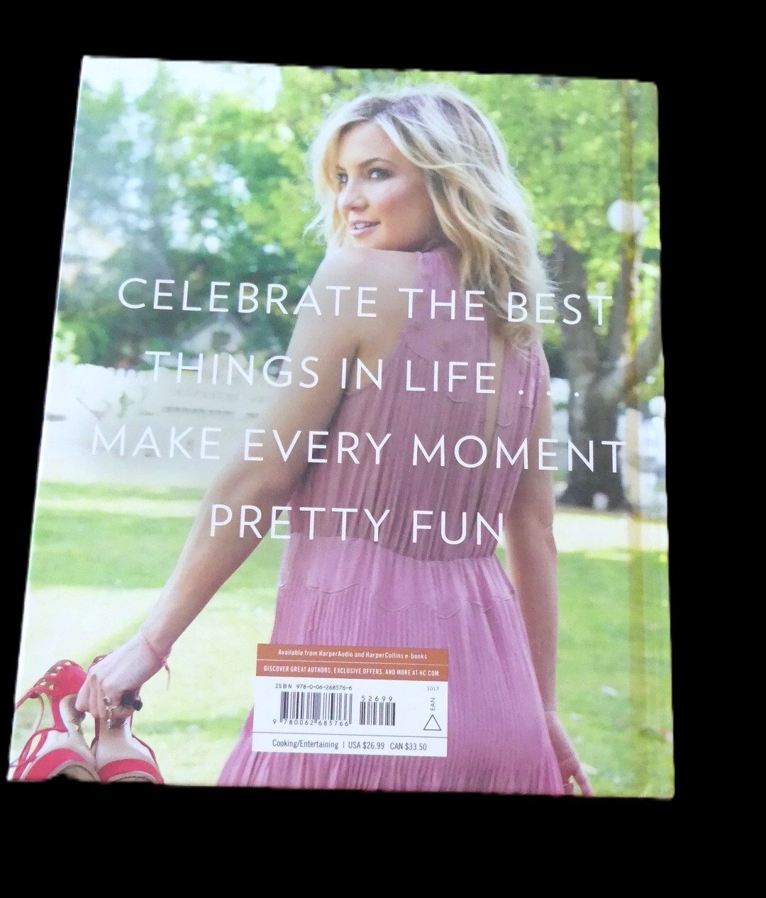 Pretty Fun Kate Hudson Dey St Signed Label 2017 First Edition Book