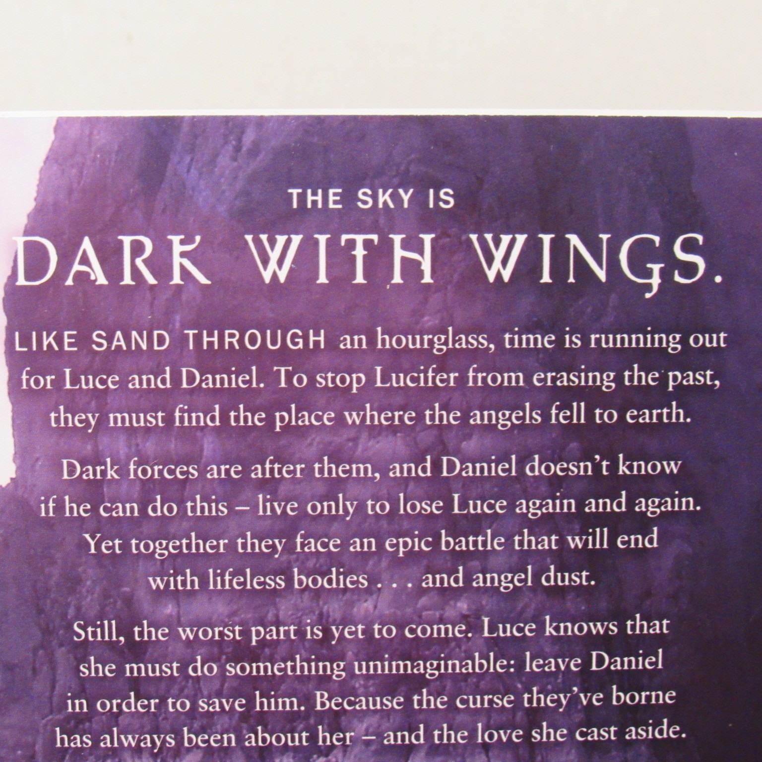 Lauren Kate Lot of 5 (Paperbacks – 2010s) THE FALLEN SERIES (Vol. 1, 2, 3, 4, 6)