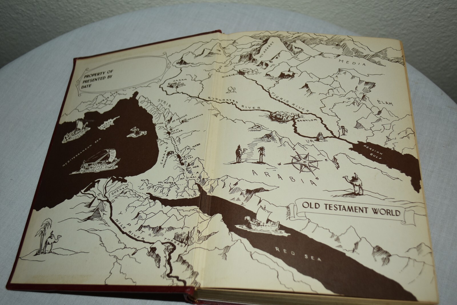 1947 EGERMEIRER’S BIBLE STORY HB Edition BOOK Illustrations Maps 608+ Pages