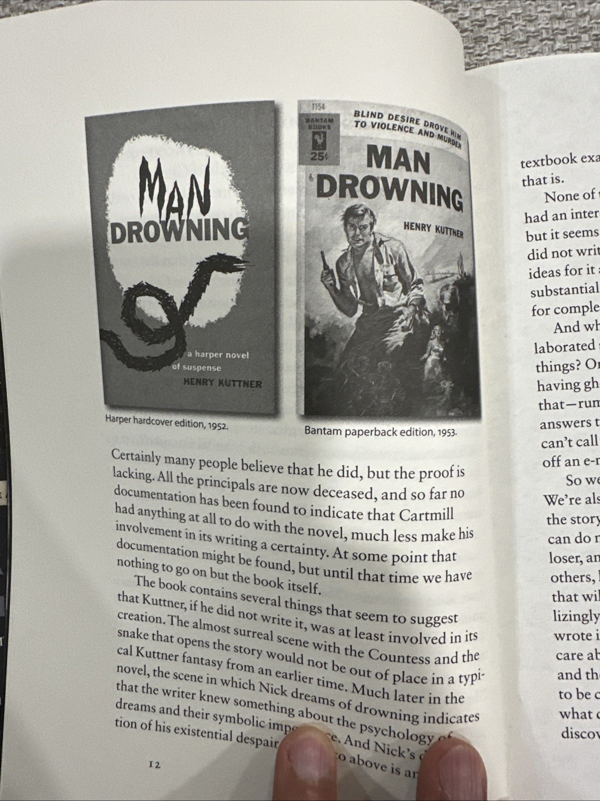 RARE Centipede Press Man Drowning Henry Kuttner OOP Mylar Unsigned