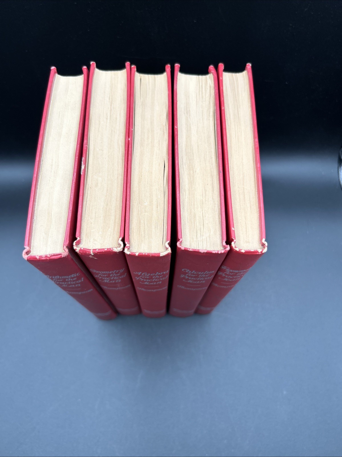 Mathematics for Self Study Complete 5 Vol Set 1946 Thompson Practical Man 2nd Ed