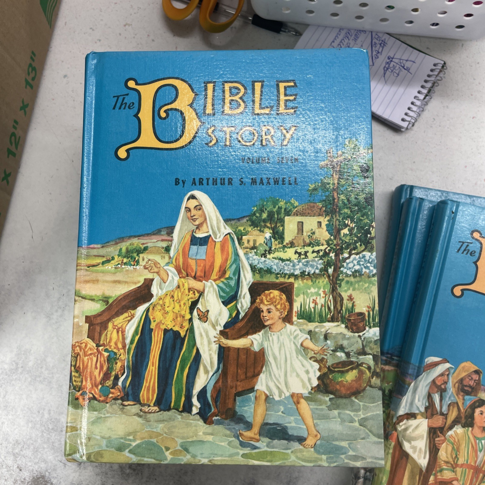 The Bible Story Arthur S Maxwell Volumes 1-10 Complete Set 1st Editions 1953-57