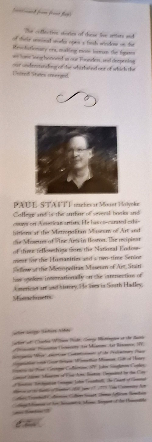 Of Arms and Artists by Paul Staiti (American Revolution Thru Painters‘ Eyes)