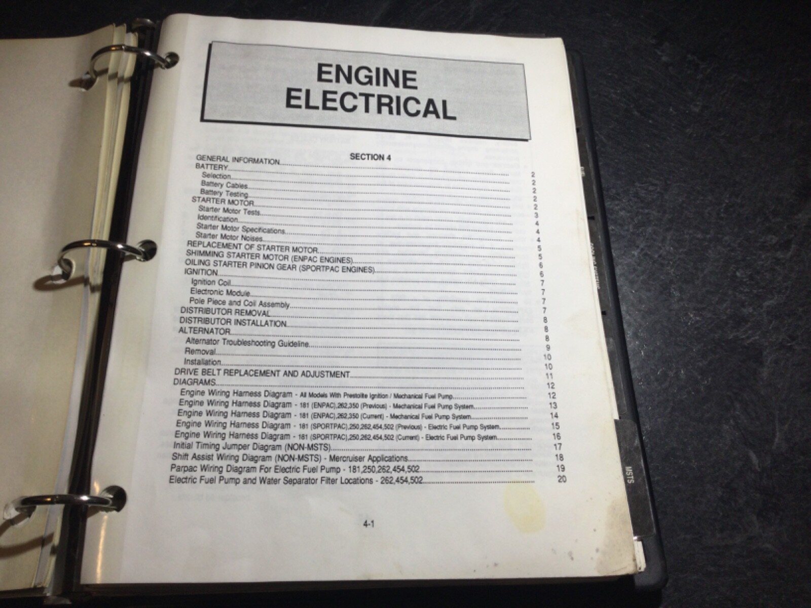 1986-1992 Marine Power GM Engines Shop Manual 3.0L 4.1L 4.3L 5.0L 5.7L 7.4L 8.2L