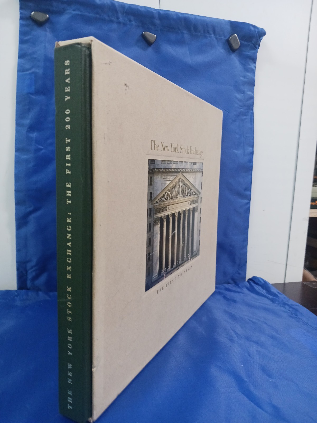New York Stock Exchange: The First 200 Years – HC & Slipcase By James E Buck