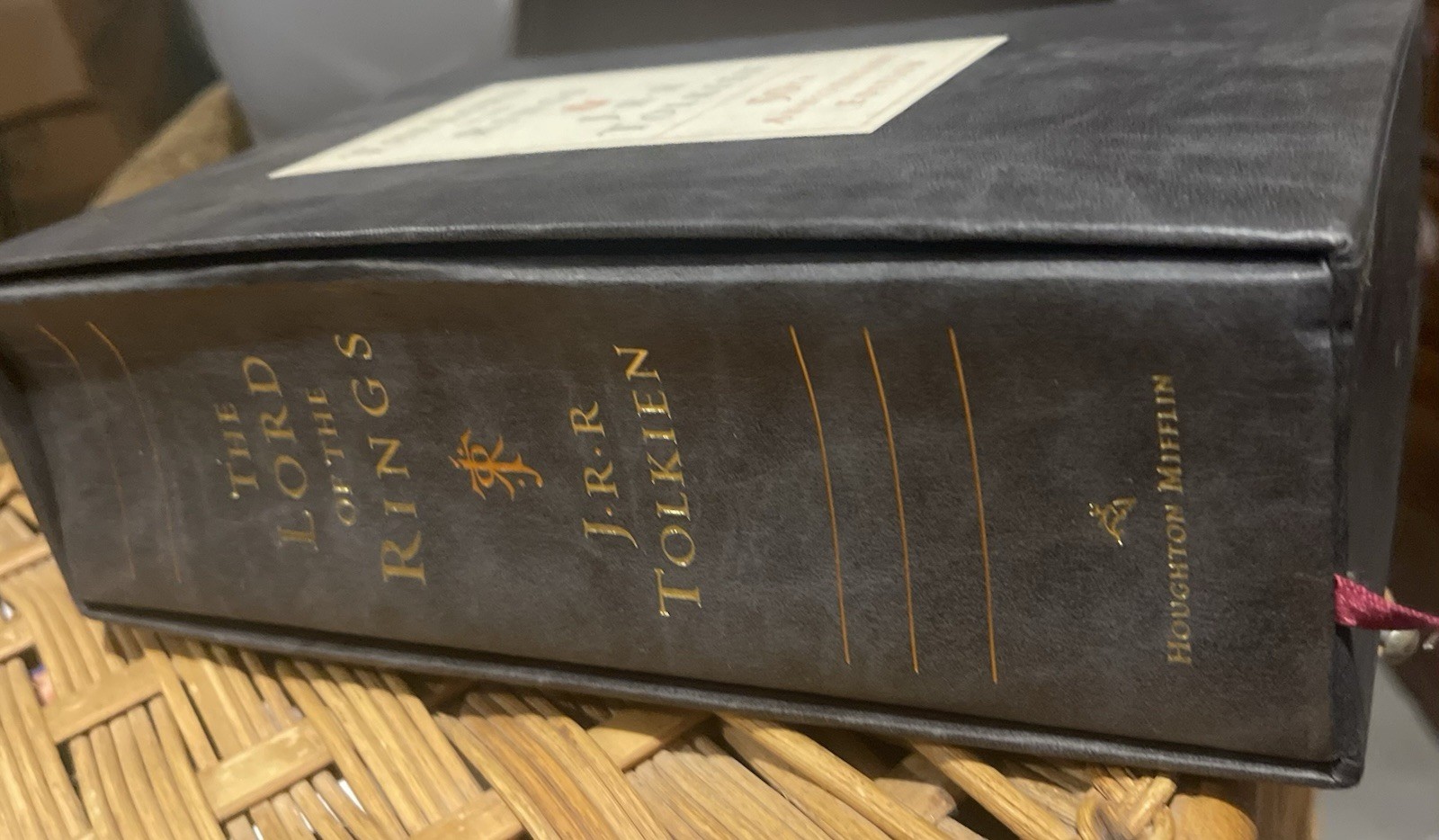 Lord of the Rings 50th Anniversary Edition Book With Map READ DESCRIPTION