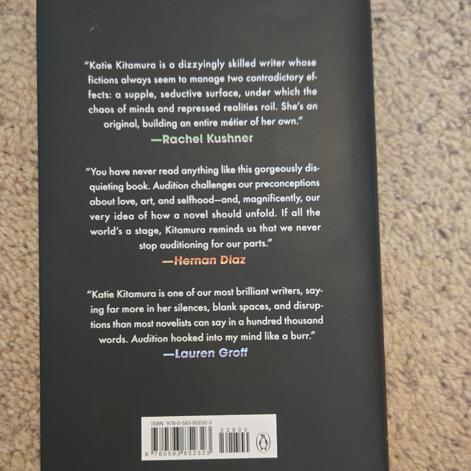 Audition : A Novel by Katie Kitamura (2025, Hardcover) Fiction, English