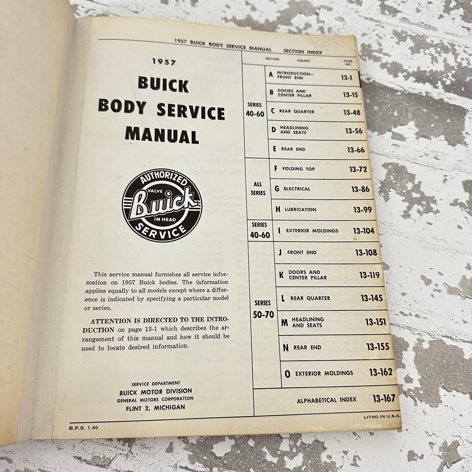 Vintage 1957 Buick Maintenance Chassis Body Service Manuals Lot 3 PB Canada