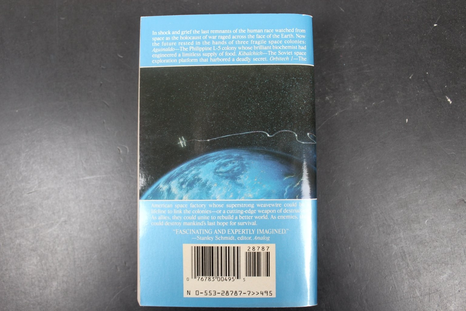 Lifeline Kevin J. Anderson Doug Beason 1990 First Edition Sci-Fi Techno-PB VG