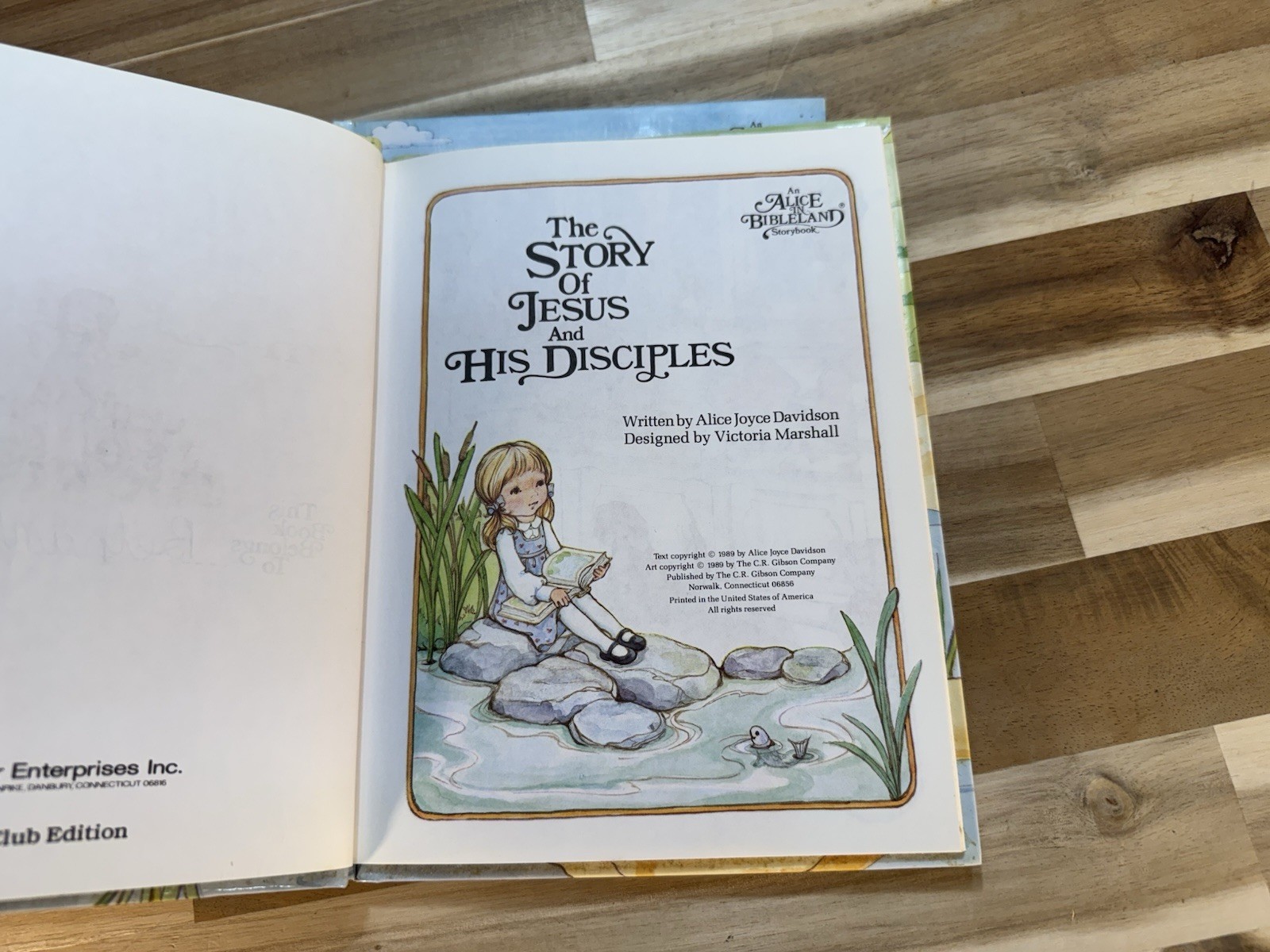 ✅An Alice in Bibleland Storybook by Alice Joyce Davidson Gift ✅Lot of 4 ✅ EUC