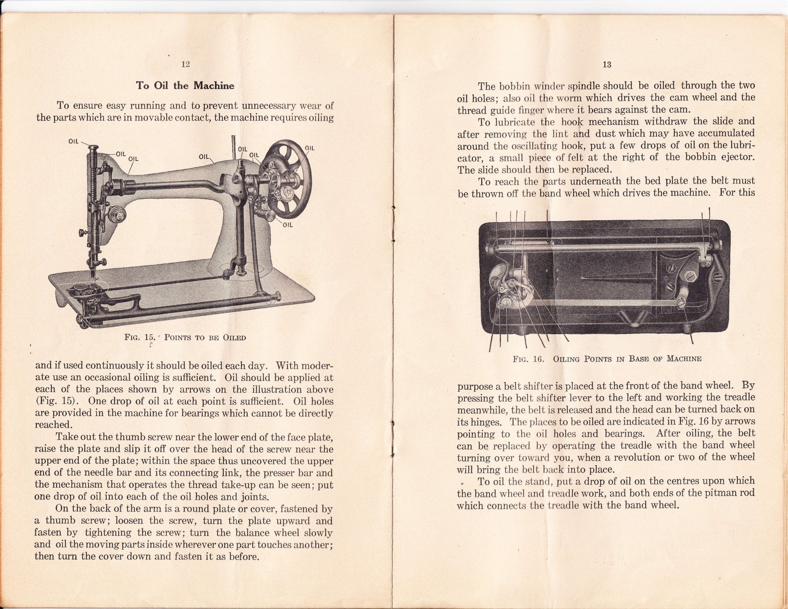 SINGER 66-1 Sewing Machine Instruction Manual – RUGGED WIRE BOUND – TOUGH JACKET