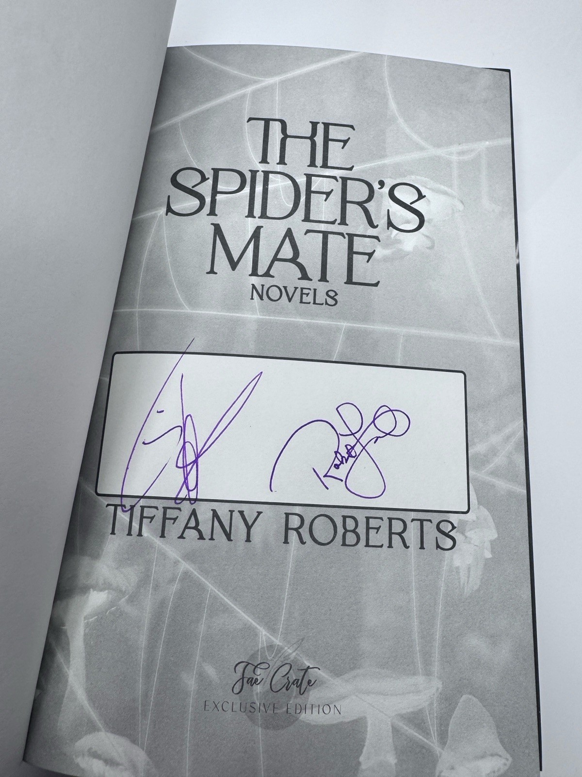 SIGNED Faecrate The Spider’s Mate Set by Tiffany Roberts