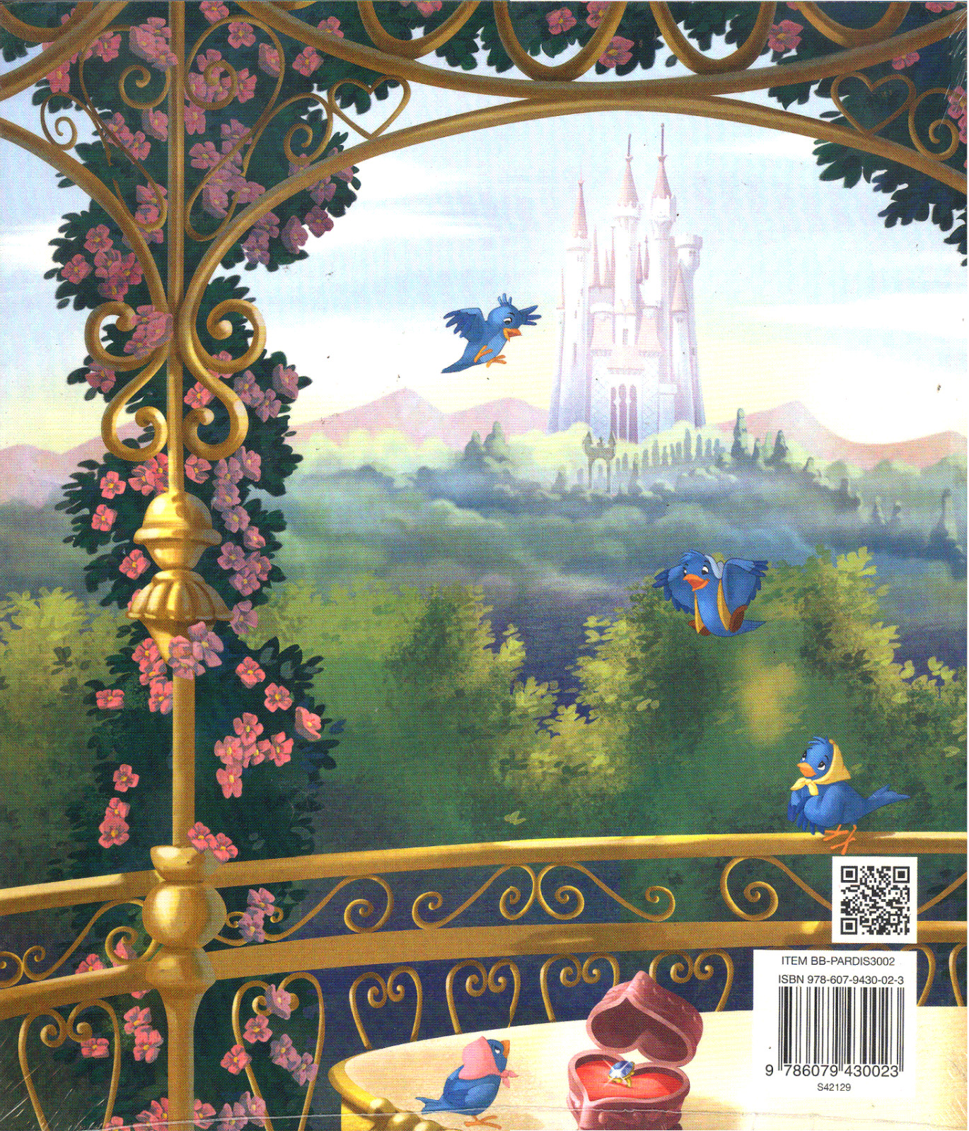 LIBRO DISNEY PRINCESA „LA CENICIENTA Y EL ANILLO DE ZAFIRO“, EN ESPAÑOL