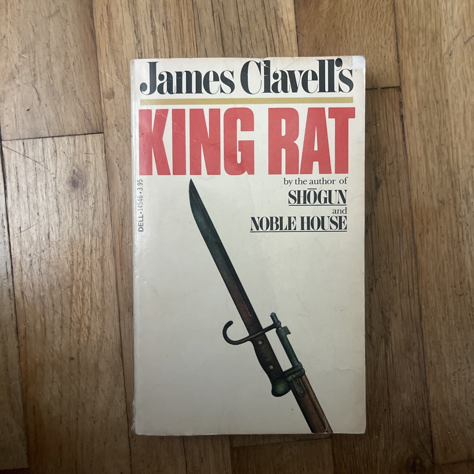 King Rat by James Clavell (Asian Saga #1) 1982 Dell PB