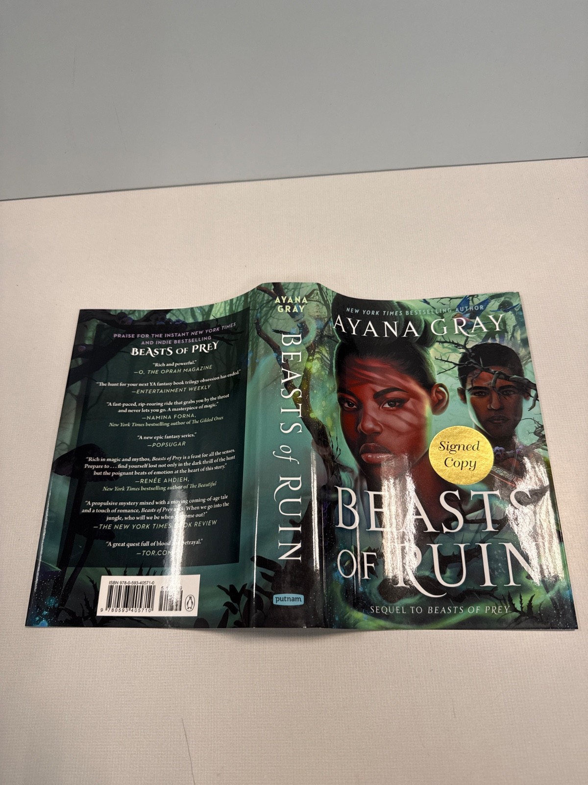Beasts of Ruin by Ayana Gray Signed/1st print