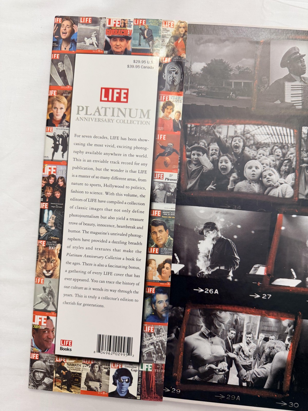 LIFE Platinum Anniversary 70 Years Photography Sullivan Burrows HC DJ Poster