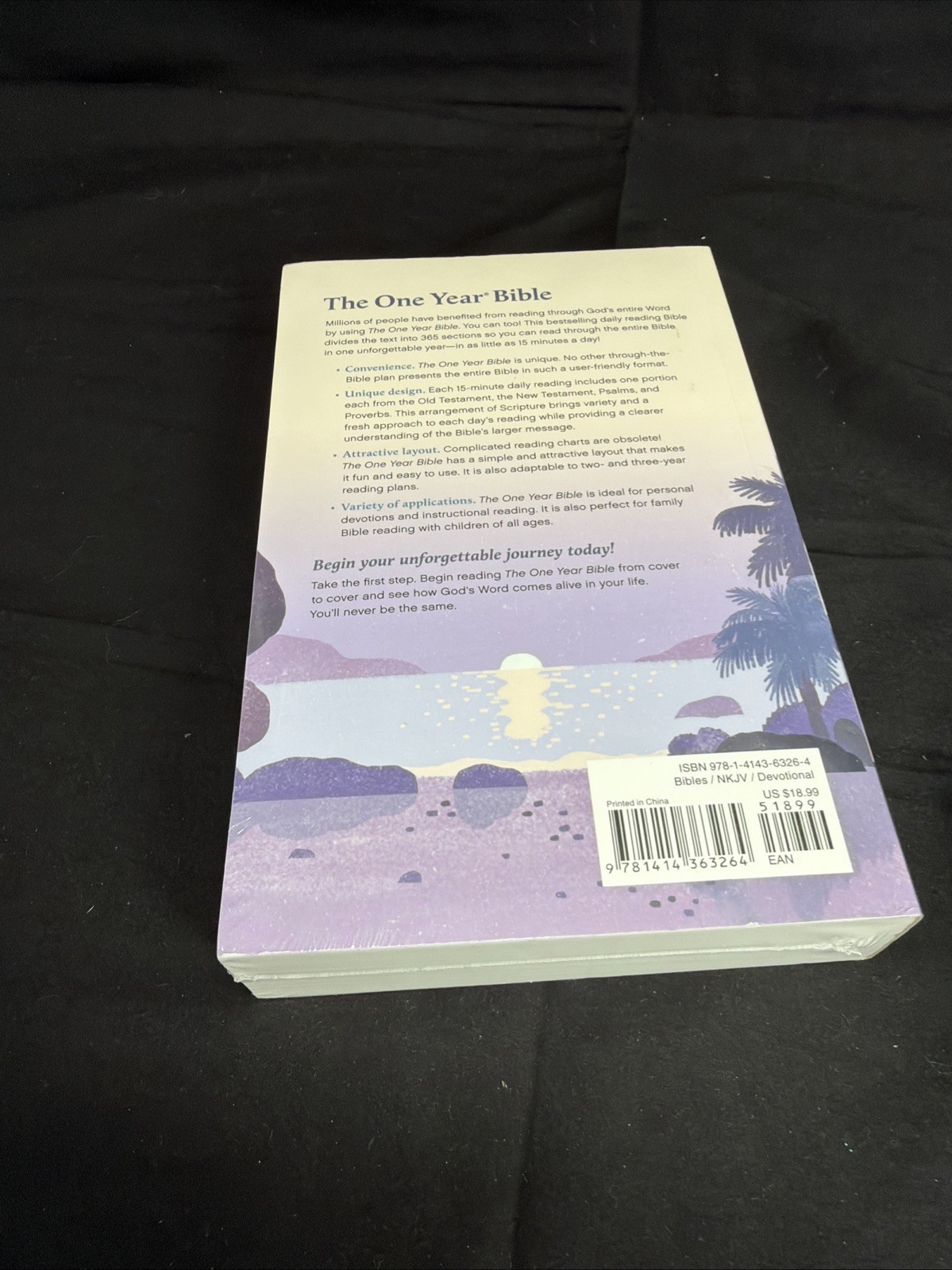 The One Year Bible NKJV Softcover New In Shrinkwrap