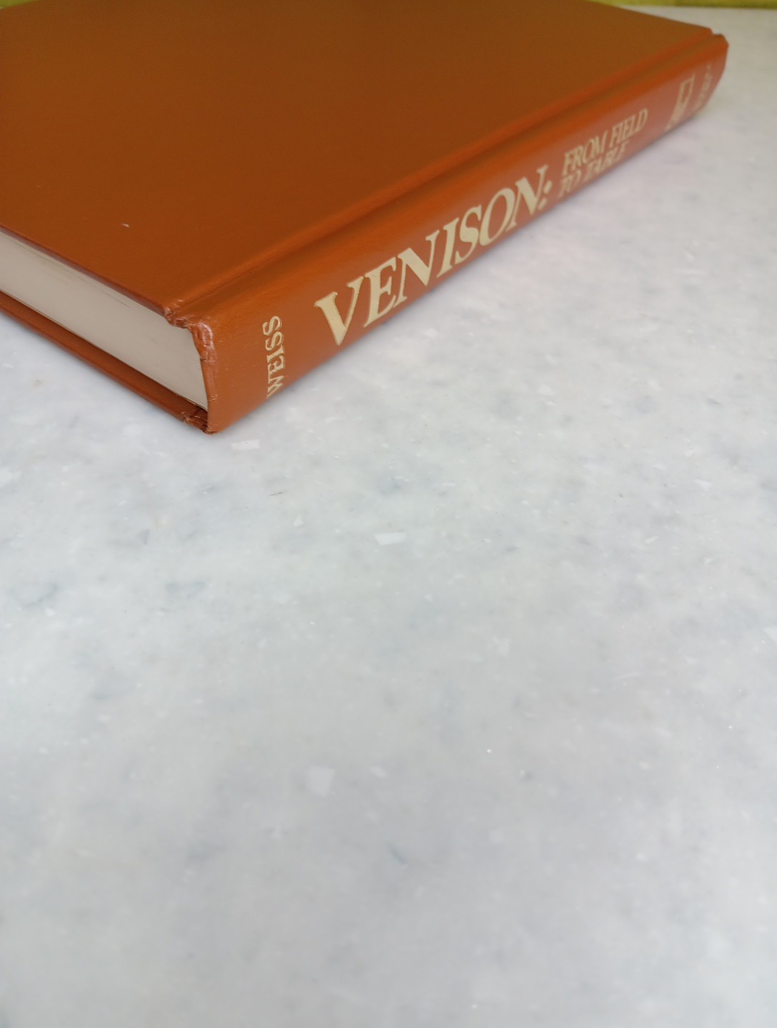 „Venison: From Field To Table“ by John Weiss Hard Cover With jacket 1984 nice