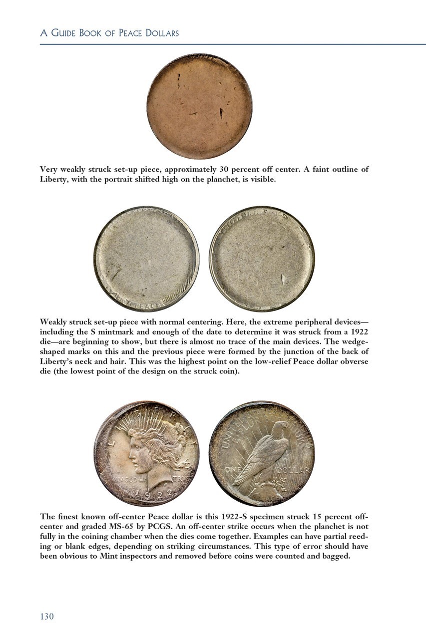 New Official Red Guide Book For US Peace Silver Dollar Coin Catalog 4th Edition