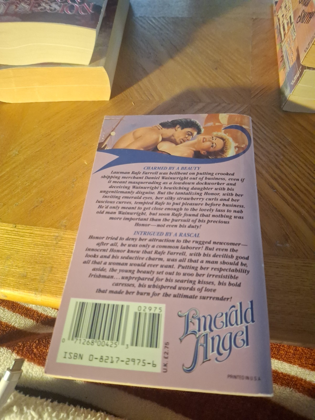 Emerald Angel by Susan Sackett (1990, Mass Market Paperback)