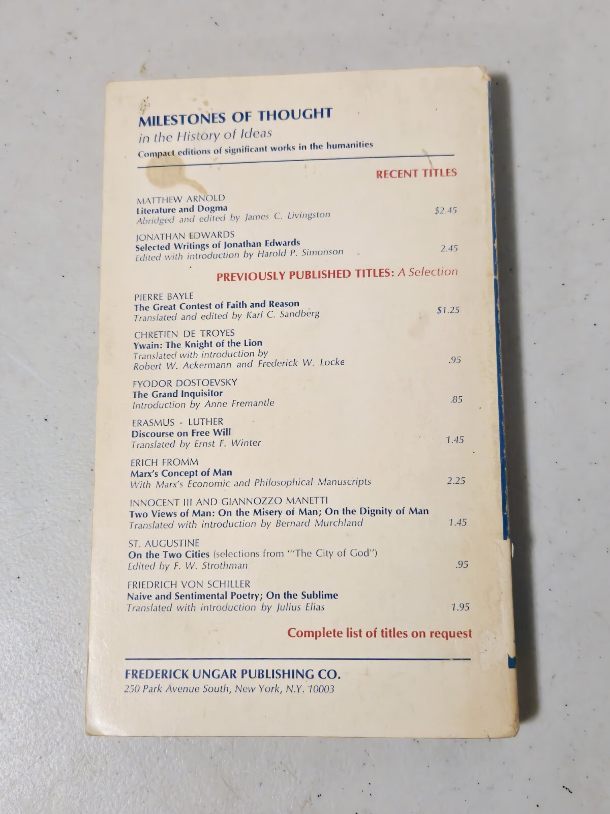 Jonathan Edwards The Preacher (HC) & Selected Writings of Jonathan Edwards (Pbk)