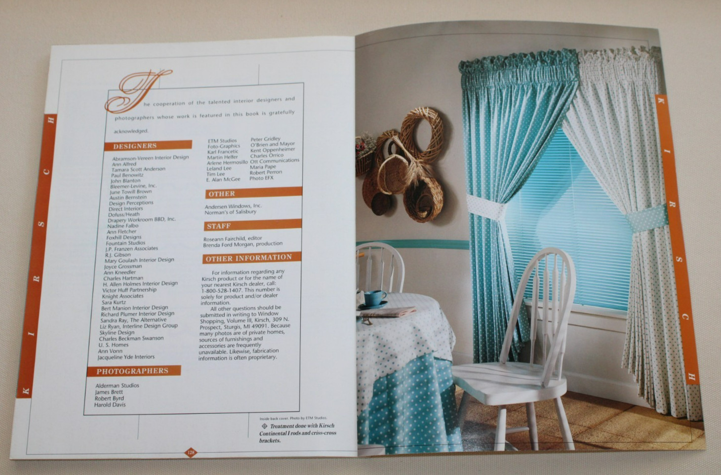 Creative Window Treatments Book Guide Curtains/Drapes + Window Shopping Kirsch