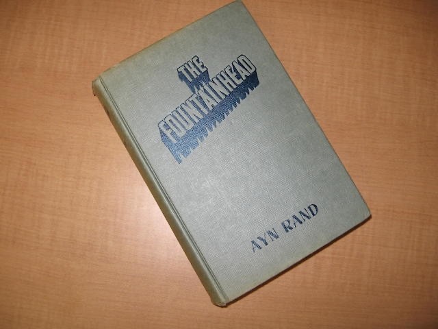 The Fountainhead, First Edition, early printing