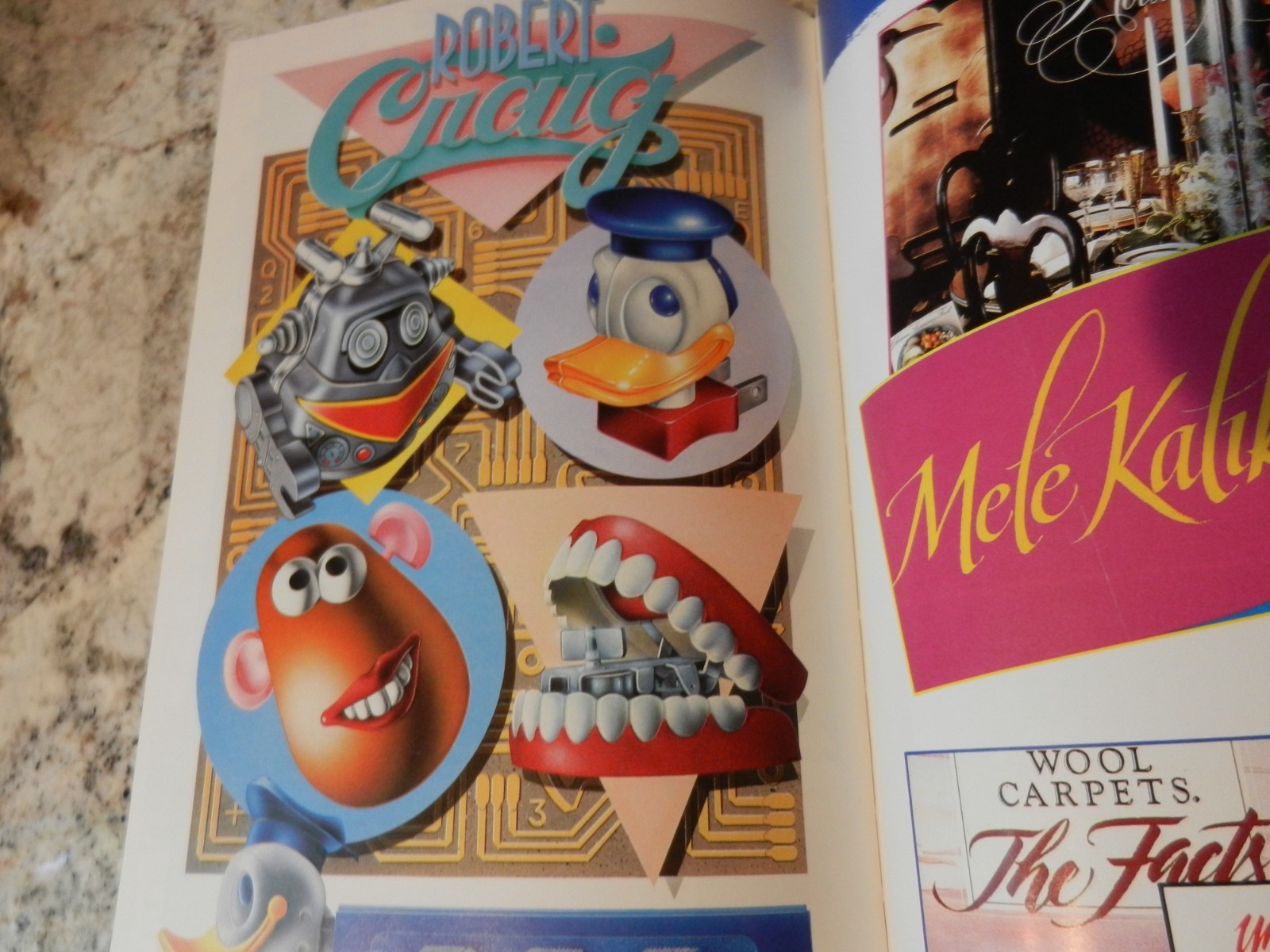 THE CREATIVE BLACK BOOK 1987 Volume 1 HC book ILLUSTRATION PRINT TV advertising