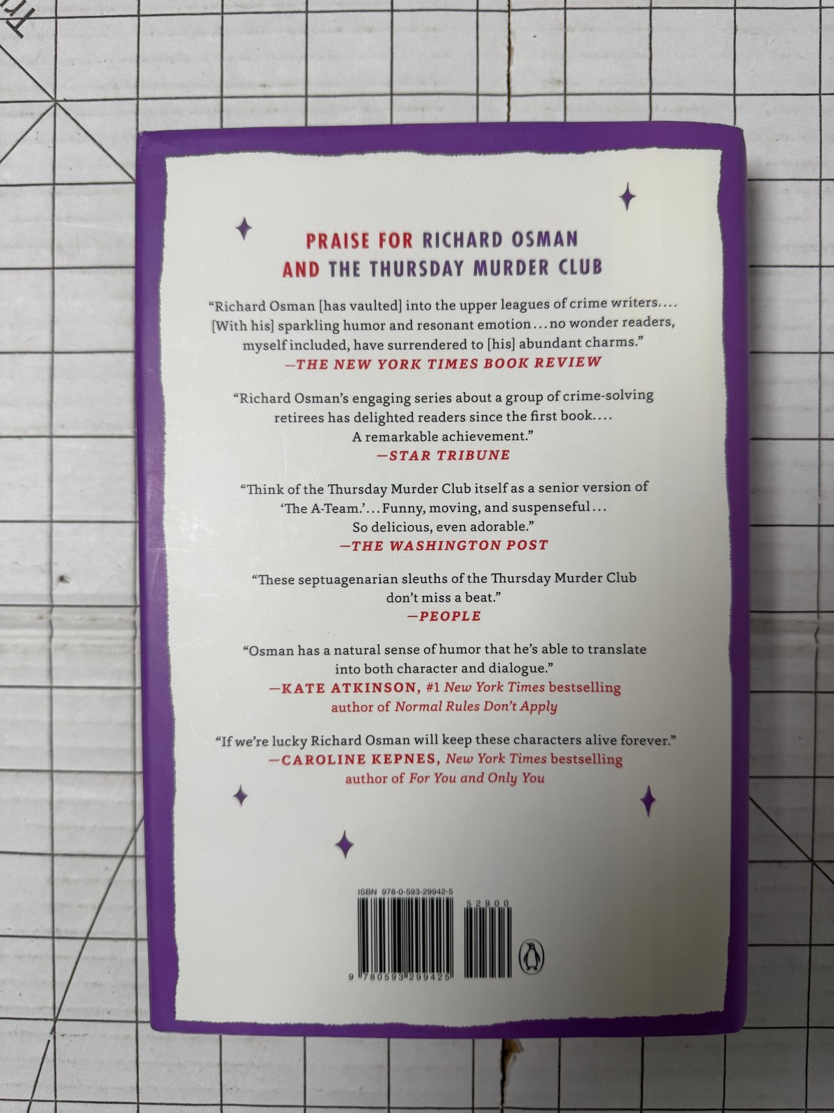 Last Devil to Die : A Thursday Murder Club Mystery by Richard Osman SIGNED HC/DJ