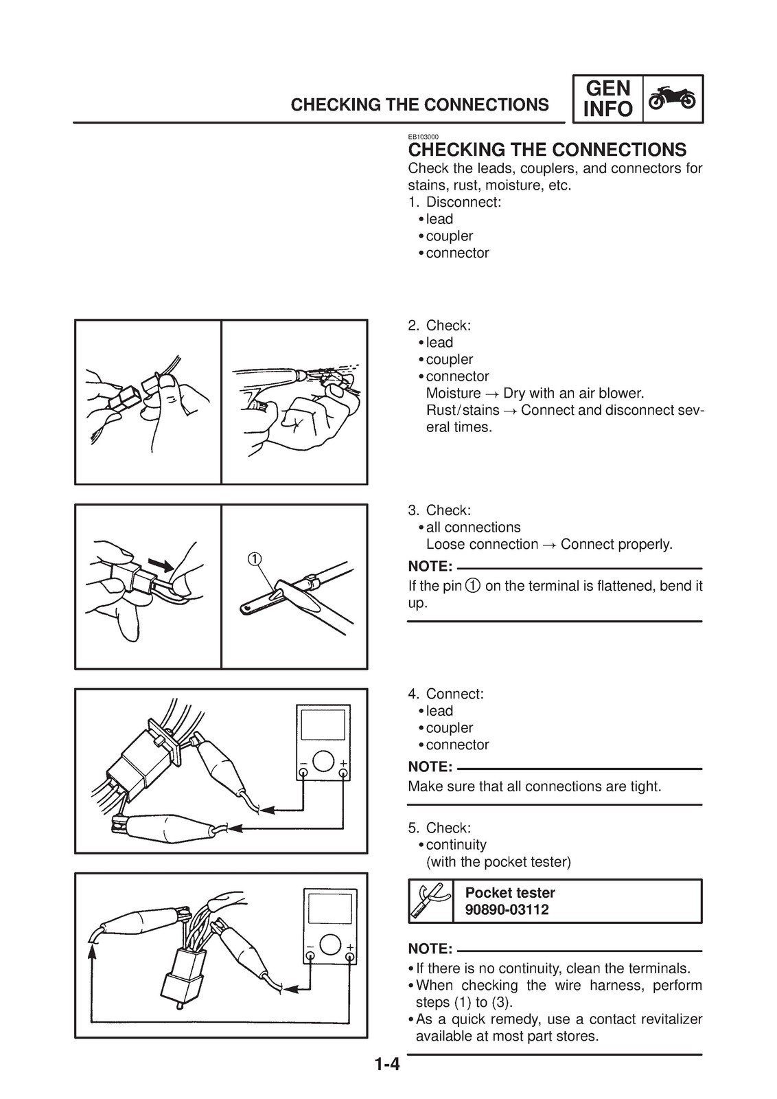 YAMAHA XVS125 Motorcycle Service Manual 2000, CLOSURE, JACKET – XL FOLDOUT PAGES