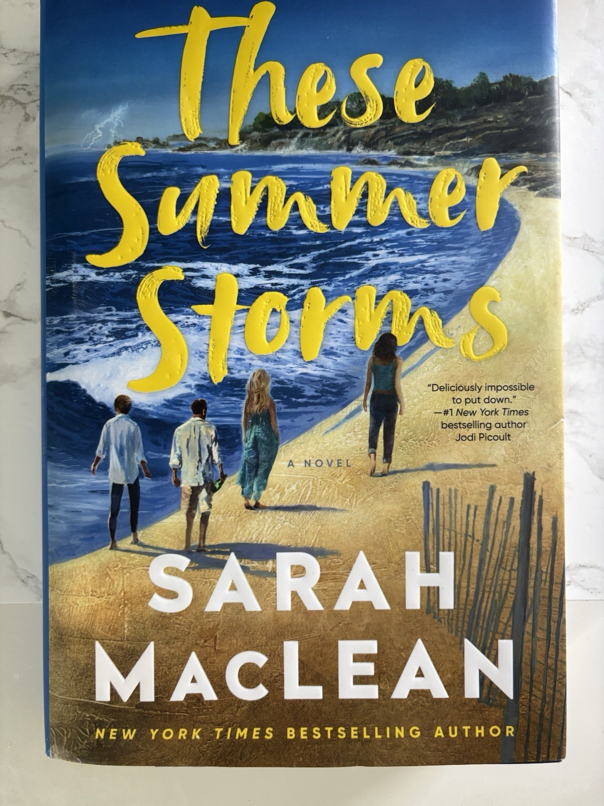 These Summer Storms : A Novel Hardcover Sarah MacLean Like New