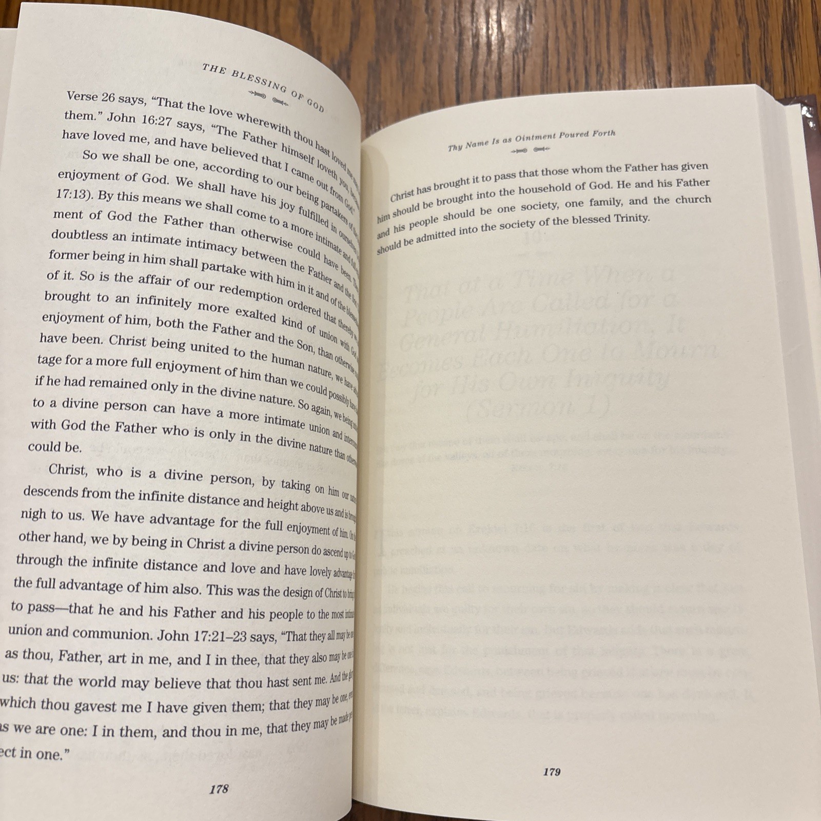 The Blessing Of God By Jonathan Edwards HB