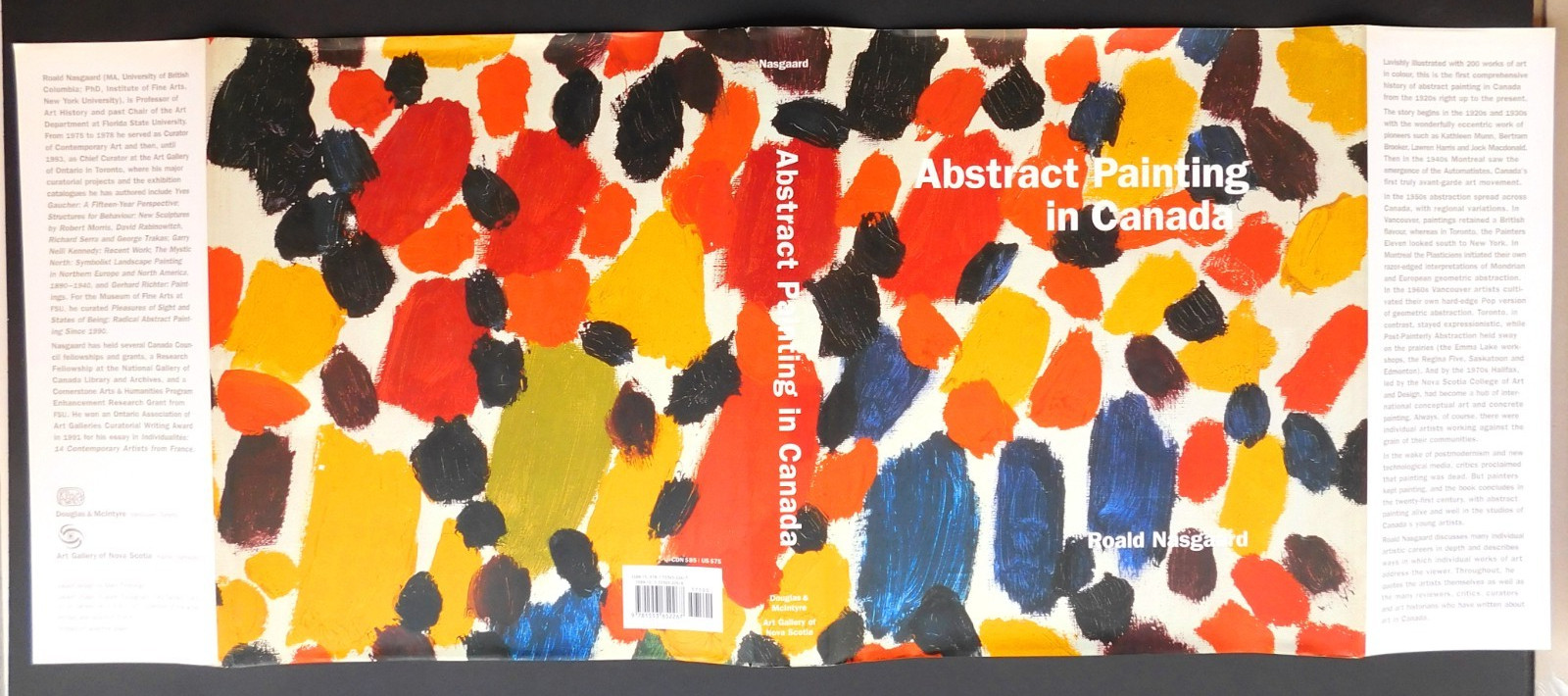 Pristine ABSTRACT PAINTING CANADA 200 images Oversize 1st ed 432 pages NASGAARD